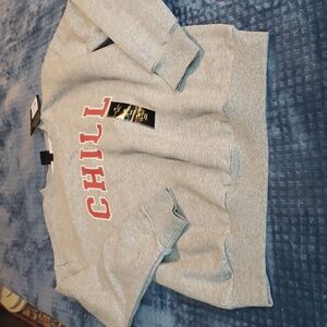 Art Class Sweatshirt top says Chill